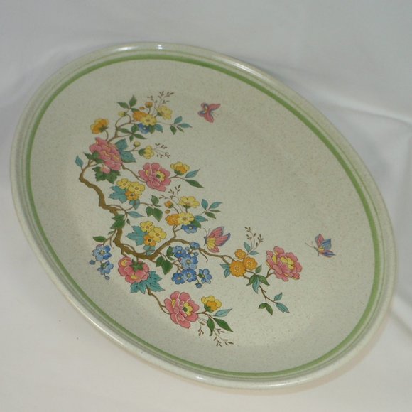 Oval Serving plate Royal Albert UK Country Garden Series Summer Solitude - Picture 4 of 6